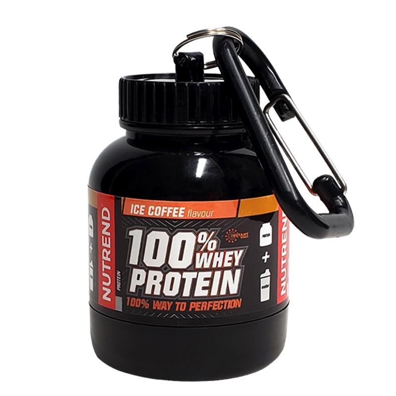 Protein Bar Box - 100/200 ml tragbarer Proteinpulver-Ergänzungsbehälter, leichte, auslaufsichere