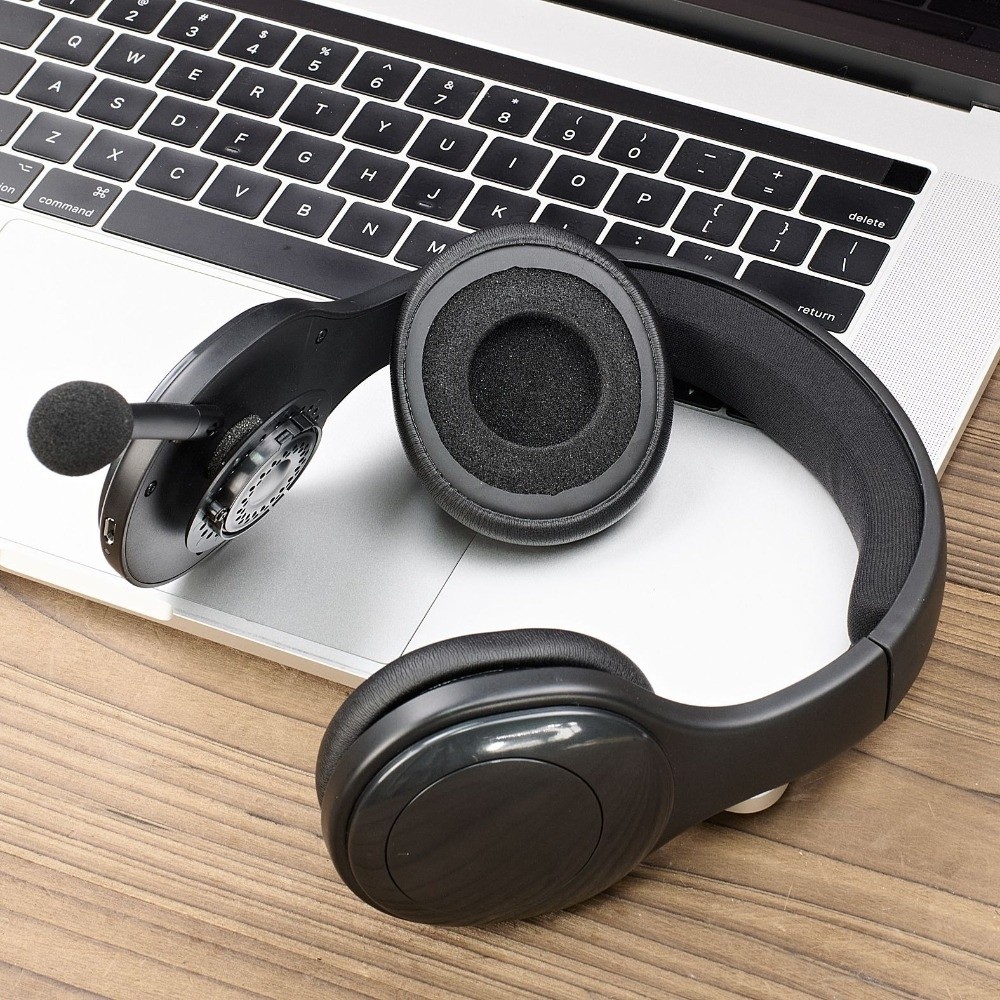 Protein Bar Box - Ersatz-Kopfhörer-Ohrpolster, Protein-Leder, Schwammschaum, Headset-Ohrenschützer für Logitech