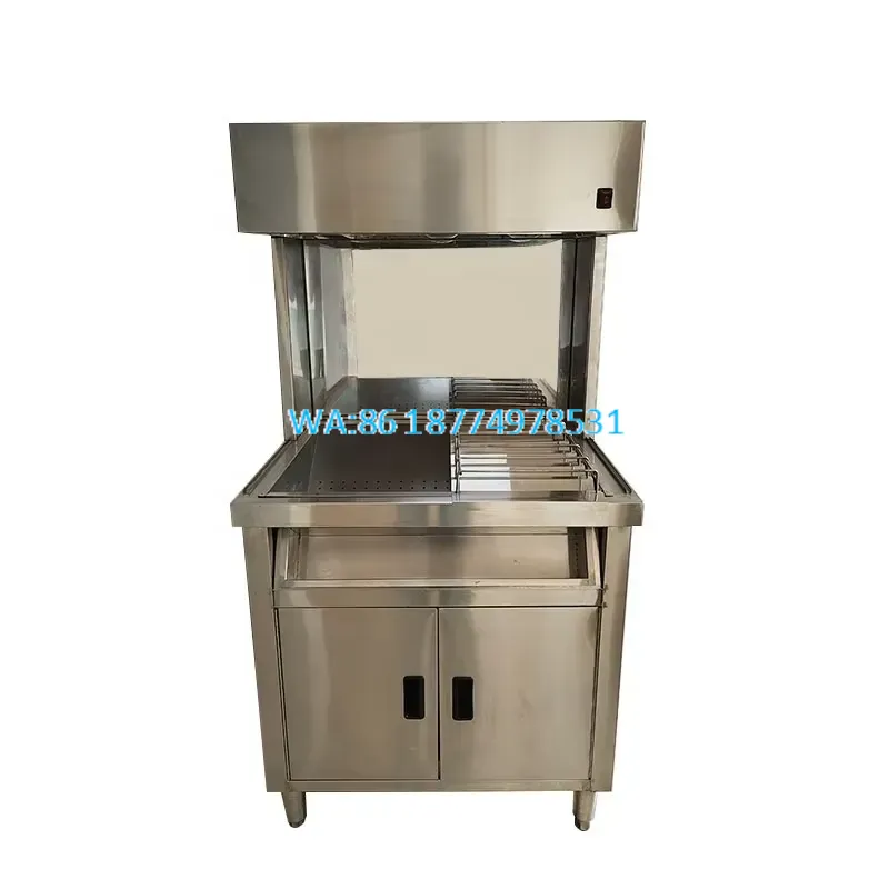 Snacks Food Warmer - Wmwmnu Arbeitsplatten-Frittierwärmer, Chip-Station, Frittier- und Abgabestation,