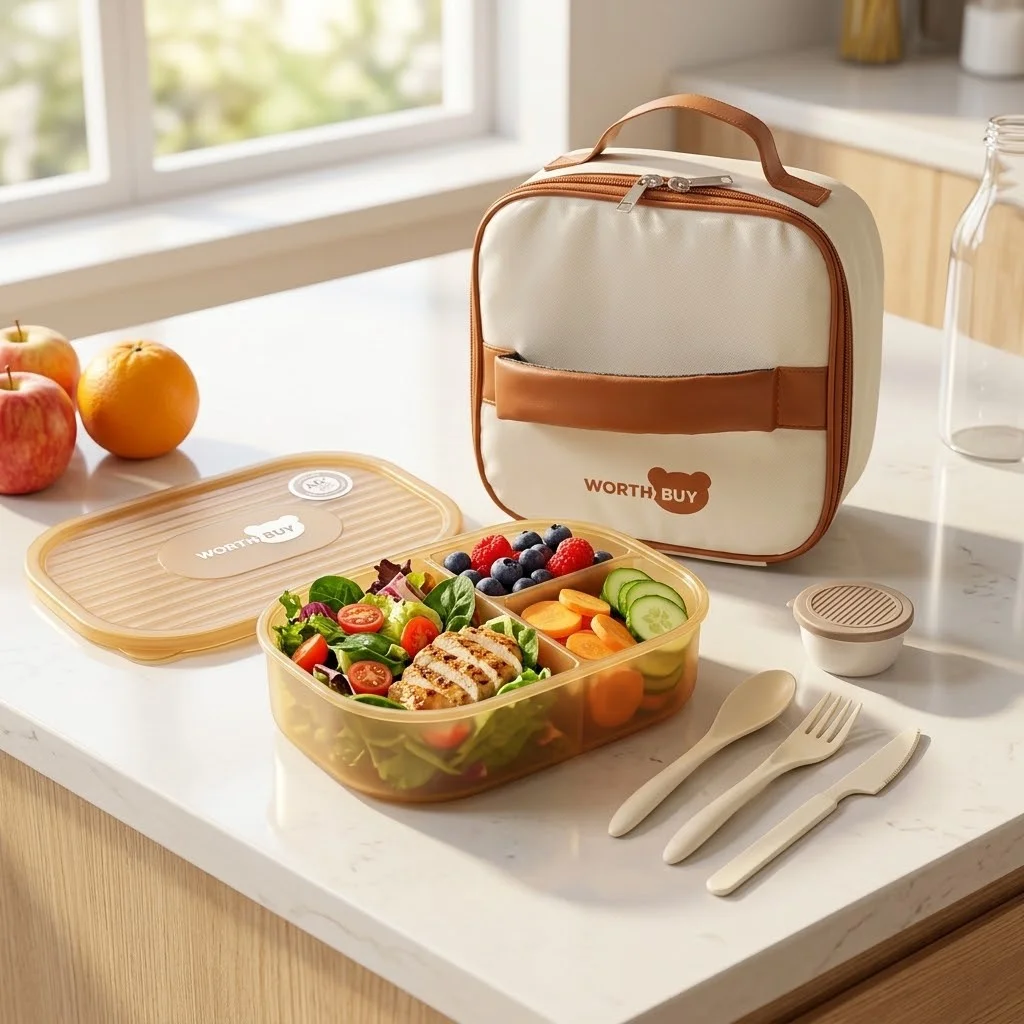 Abnehmbare Bento-Box aus Kunst – Food Or Snacks Bewertung und Preis