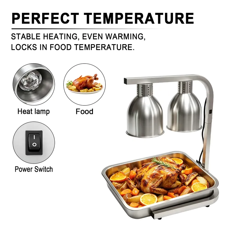 Gewerblicher Edelstahl-Doppelk – Snacks Food Warmer Bewertung und Preis