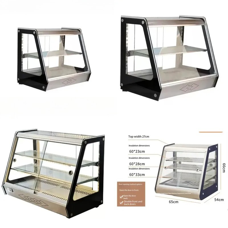 Gewerbliche Glas-Speisenwärmev – Snacks Food Warmer Bewertung und Preis