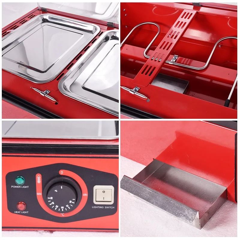 Meistverkaufter 3-Schichten-Sn – Snacks Food Warmer Bewertung und Preis