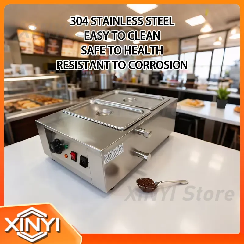 Edelstahl-Schokoladenschmelzer – Snacks Food Warmer Bewertung und Preis