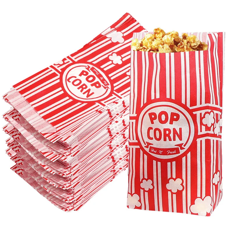 50 Stück Popcorn-Verpackungsbe – Food Snacks For Christmas Bewertung und Preis