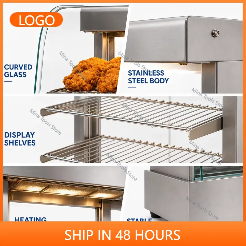 Elektrische Wärmevitrine für d – Snacks Food Warmer Bewertung und Preis