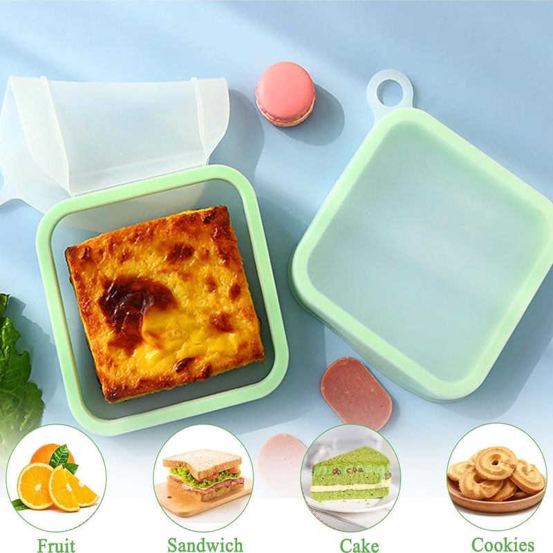 Silikon Sandwich Toast Bento B – Food Or Snacks Bewertung und Preis